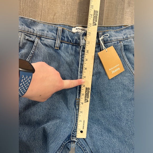 Reformation Jeans Brynn High Rise Wide Leg Trouser - Picture 5 of 11